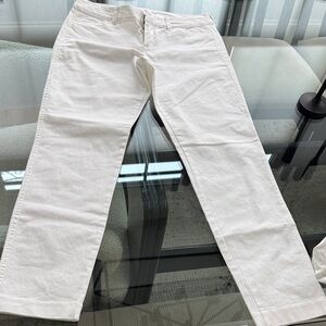 Old Navy White Pixie Pants